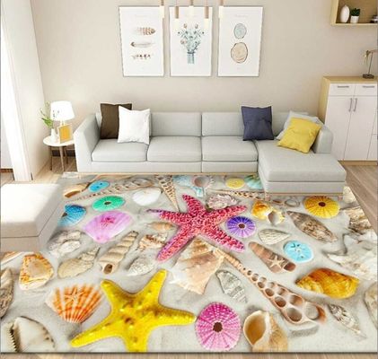 3D Seawater Star Patterned Carpet For Household Bedroom Living Room Special Style