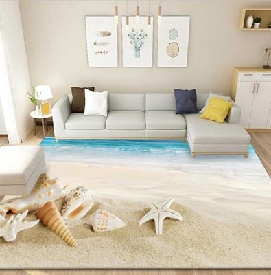 3D Seawater Star Patterned Carpet For Household Bedroom Living Room Special Style