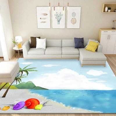 3D Seawater Star Patterned Carpet For Household Bedroom Living Room Special Style
