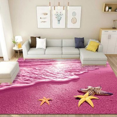 3D Seawater Star Patterned Carpet For Household Bedroom Living Room Special Style