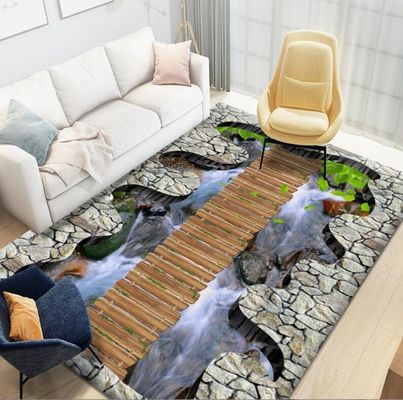 Beautiful Scenery Household Bedroom Living Room Floor Carpet Special Style