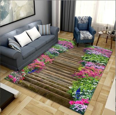 Beautiful Scenery Household Bedroom Living Room Floor Carpet Special Style