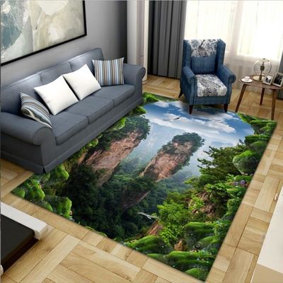 Beautiful Scenery Household Bedroom Living Room Floor Carpet Special Style
