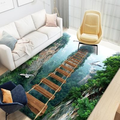 Beautiful Scenery Household Bedroom Living Room Floor Carpet Special Style