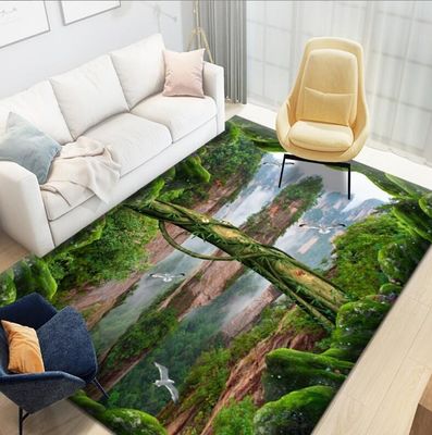Beautiful Scenery Household Bedroom Living Room Floor Carpet Special Style