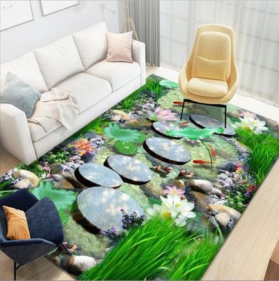 Beautiful Scenery Household Bedroom Living Room Floor Carpet Special Style