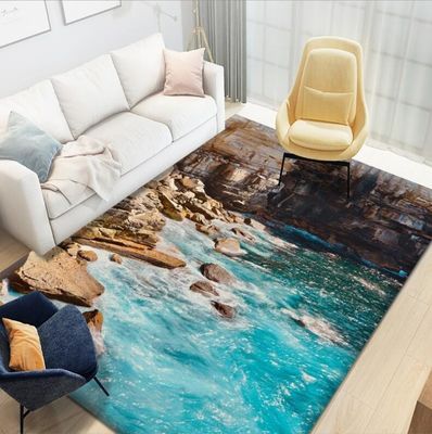 Modern Landscape Household Bedroom Living Room Floor Carpets Special Style