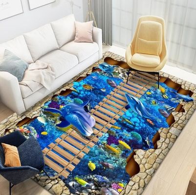Modern Landscape Household Bedroom Living Room Floor Carpets Special Style
