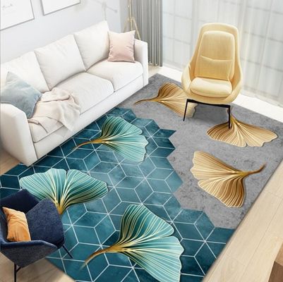 Household Bedroom Living Room Floor Carpet Maple Leaf Patterned Special Style