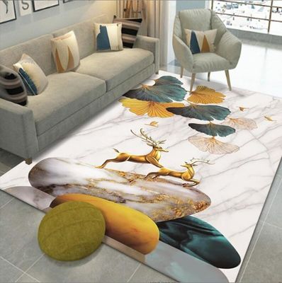 Household Bedroom Living Room Floor Carpet Maple Leaf Patterned Special Style