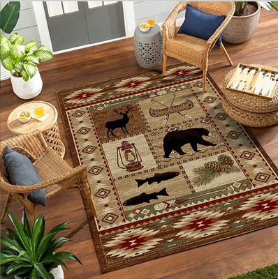 North European Ancient Crystal Velvet Floor Carpets For Sofa Bedroom And Living Room Door