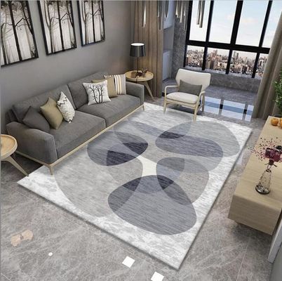 Simple Geometric Living Room Floor Carpets North European With Special Style