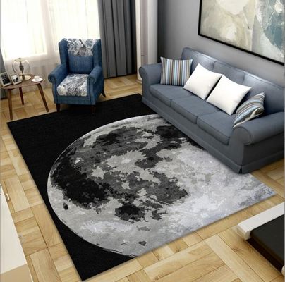 Simple Geometric Living Room Floor Carpets North European With Special Style