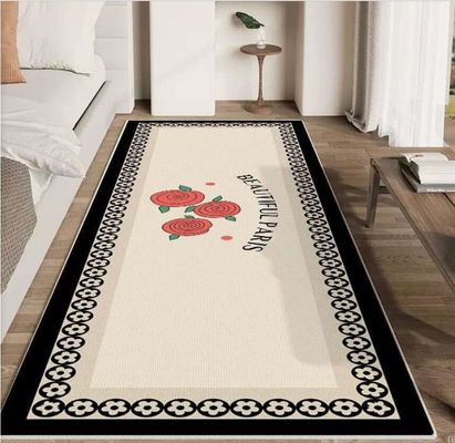 Small Fragrant Wild Crystal Velvet Bedroom Floor Carpets 120*160cm