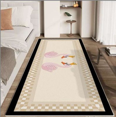 Small Fragrant Wild Crystal Velvet Bedroom Floor Carpets 120*160cm