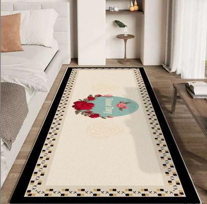 Small Fragrant Wild Crystal Velvet Bedroom Floor Carpets 120*160cm