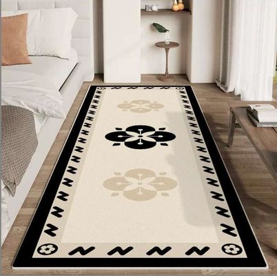 Dream Roses Delicate Crystal Velvet Bedroom Floor Carpets Washable 80*160cm