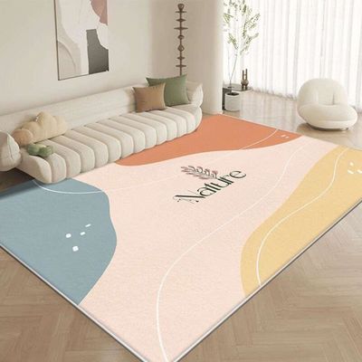 Imitation Cashmere Simple Living Room Floor Rugs Cashmere-Like Acrylic Yarns With Special Style