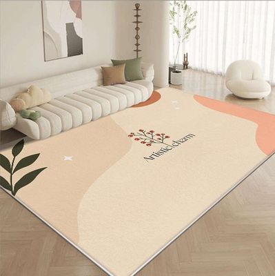 Imitation Cashmere Simple Living Room Floor Rugs Cashmere-Like Acrylic Yarns With Special Style
