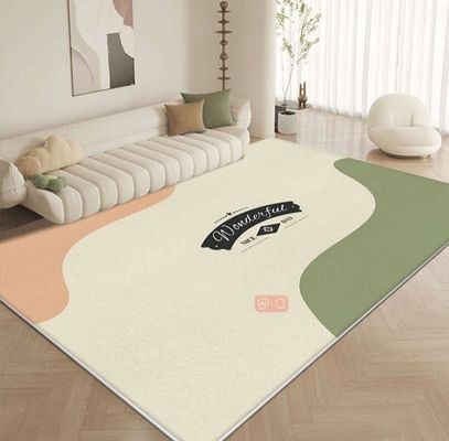 Imitation Cashmere Simple Living Room Floor Rugs Cashmere-Like Acrylic Yarns With Special Style