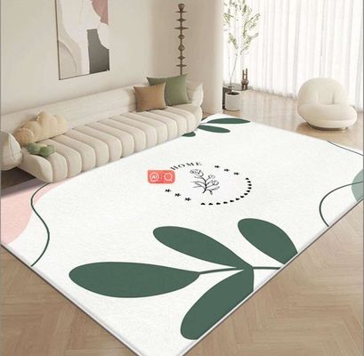 Imitation Cashmere Simple Living Room Floor Rugs Cashmere-Like Acrylic Yarns With Special Style