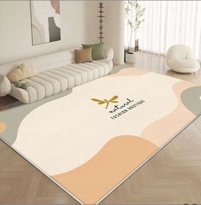 Imitation Cashmere Simple Living Room Floor Rugs Cashmere-Like Acrylic Yarns With Special Style