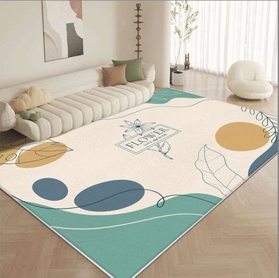Imitation Cashmere Fresh And Simple Living Room Floor Rugs With Special Style