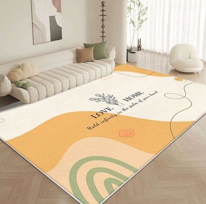 Imitation Cashmere Fresh And Simple Living Room Floor Rugs With Special Style