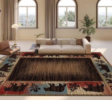 80*200cm soggiorno / hotel tappeto con stile americano stile animale e fiore etnico