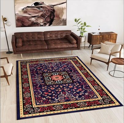 Persia Style Ancient Flower Living Room / Hotel Carpet With Special Style 3-6