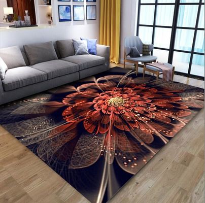 New Vision 3D Printed Crystal Velvet Living Room Floor Carpets 200*300cm