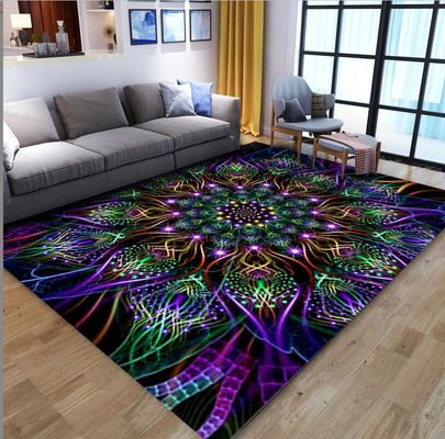 New Vision 3D Printed Crystal Velvet Living Room Floor Carpets 200*300cm