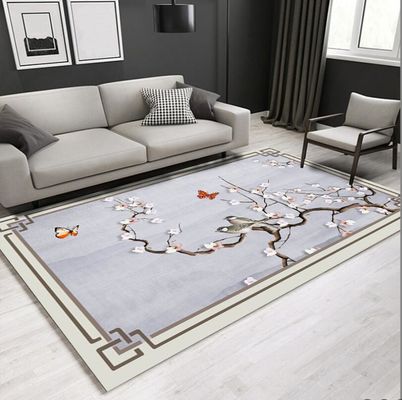 Rectangle Modern Simple Flower Living Room Floor Carpets 80*120cm