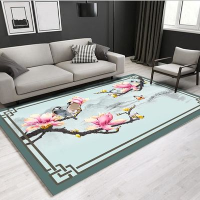 Rectangle Modern Simple Flower Living Room Floor Carpets 80*120cm