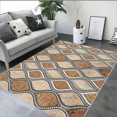 Sofa, Bedroom, Living Room Floor Carpets  3d Printed Flower Geometric
