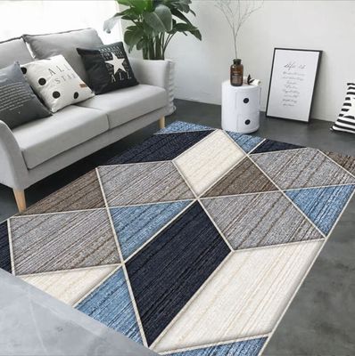 3D Printed Flower Geometric  Style Floor Carpets For sofa , Bedroom, Living Room