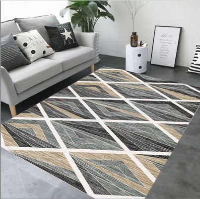 3D Printed Flower Geometric  Style Floor Carpets For sofa , Bedroom, Living Room