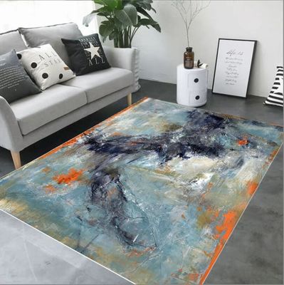 3D Printed Feather Abstract Pattern Living Room Floor Carpets 200*300cm