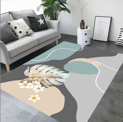 3D Printed Feather Abstract Pattern Living Room Floor Carpets 200*300cm