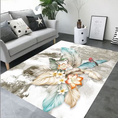 3D Printed Feather Abstract Pattern Living Room Floor Carpets 200*300cm