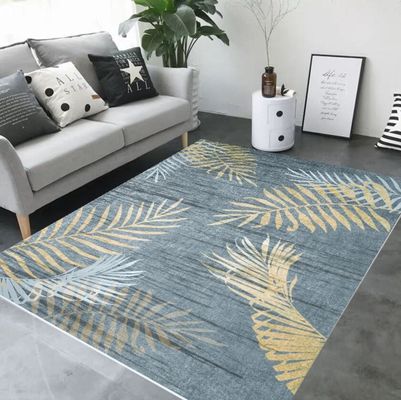 3D Printed Feather Abstract Pattern Carpets for Living Room Floor, Sofa and Bedroom