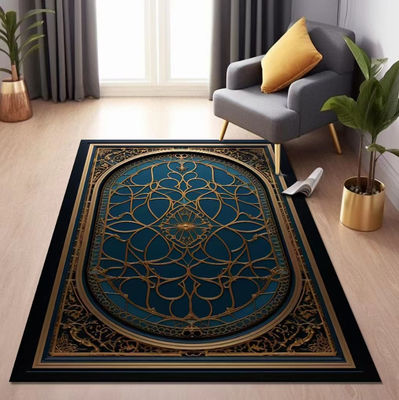 Rectangle Arabic Printed Worship Mat National Style Prayer Floor Carpet Rug 80*120cm