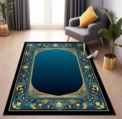 Rectangle Arabic Printed Worship Mat National Style Prayer Floor Carpet Rug 80*120cm