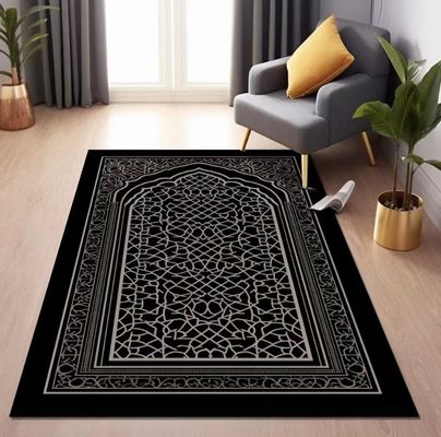 Special Arabic Printed Worship Mat National Style Prayer Floor Carpet Rug Machinable