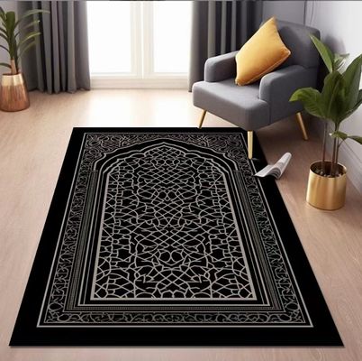 Special Arabic Printed Worship Mat National Style Prayer Floor Carpet Rug Machinable