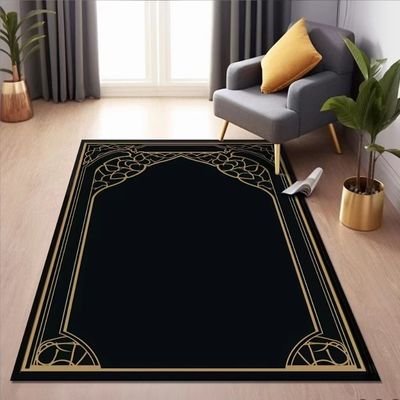National Special Arabic Printed Worship Mat National Style Prayer Floor Carpet Rug Polyester Fiber