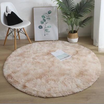 Silk Woollen Mixed Knitting Carpet Bedroom, Living Room Carpets