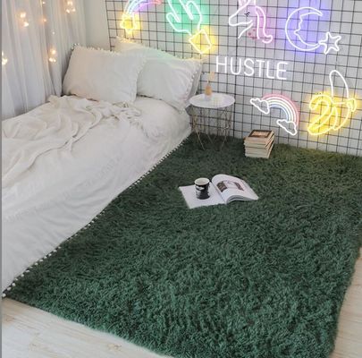 Northern European plush Blanket Bedroom Floor Carpets