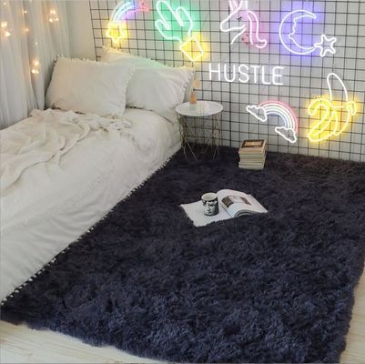 80*160cm Machine Washable Plush Blanket for Northern European Bedroom Floor