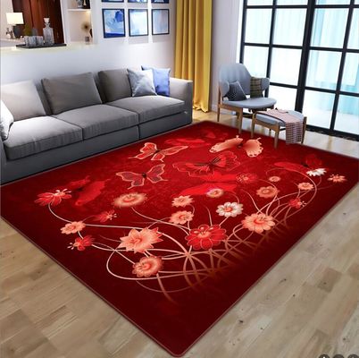 Impresión 3D de flores mariposa Salón, dormitorio Salón Alfombras de suelo